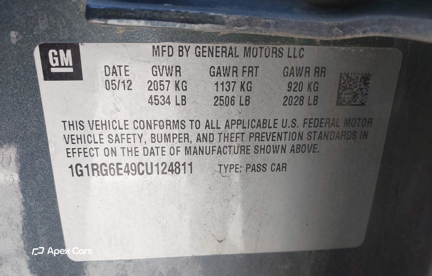 Chevrolet Volt 2012