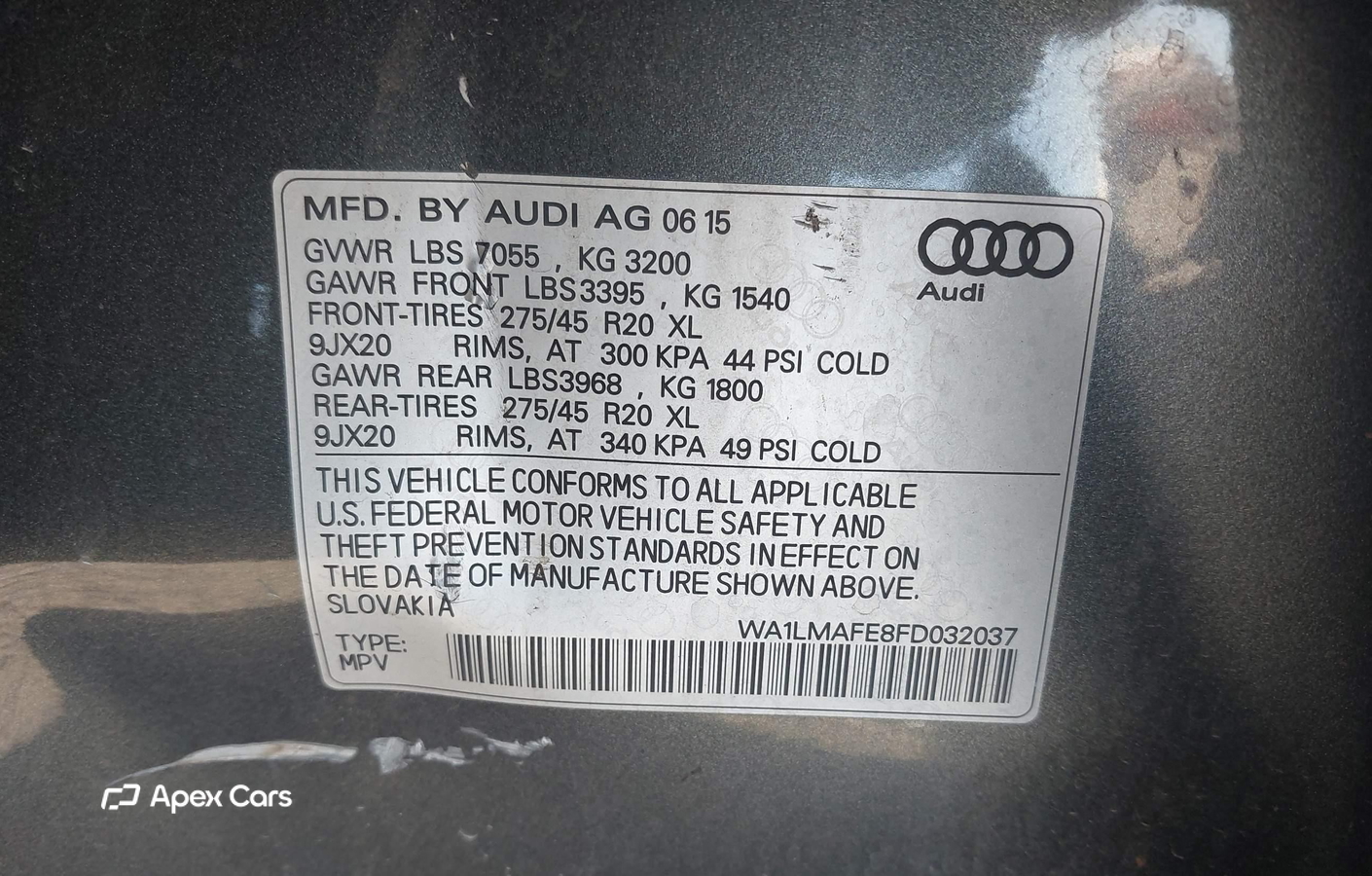 Audi Q7 2015
