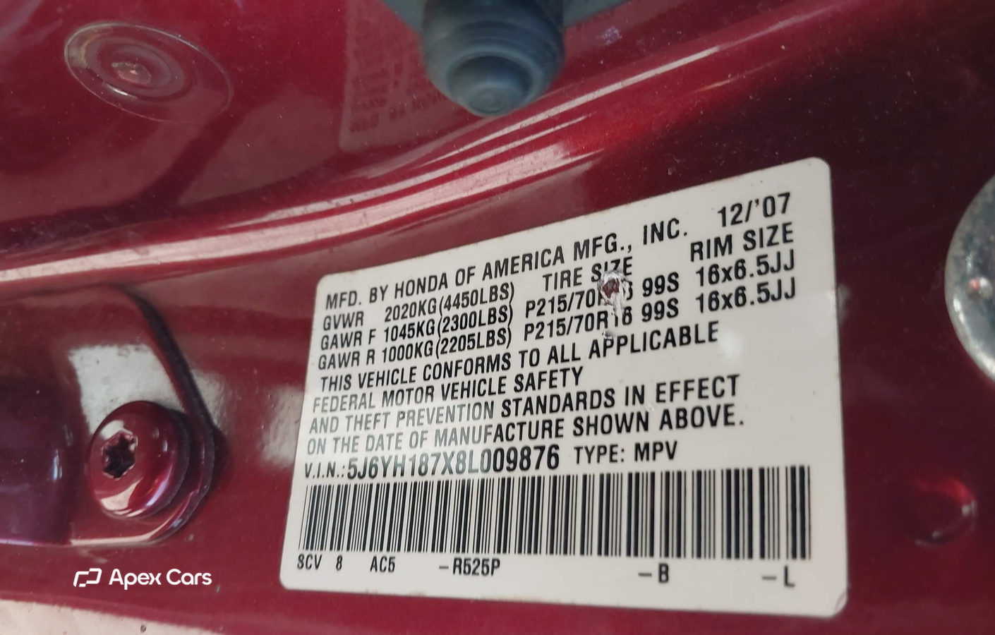 Honda Element 2008