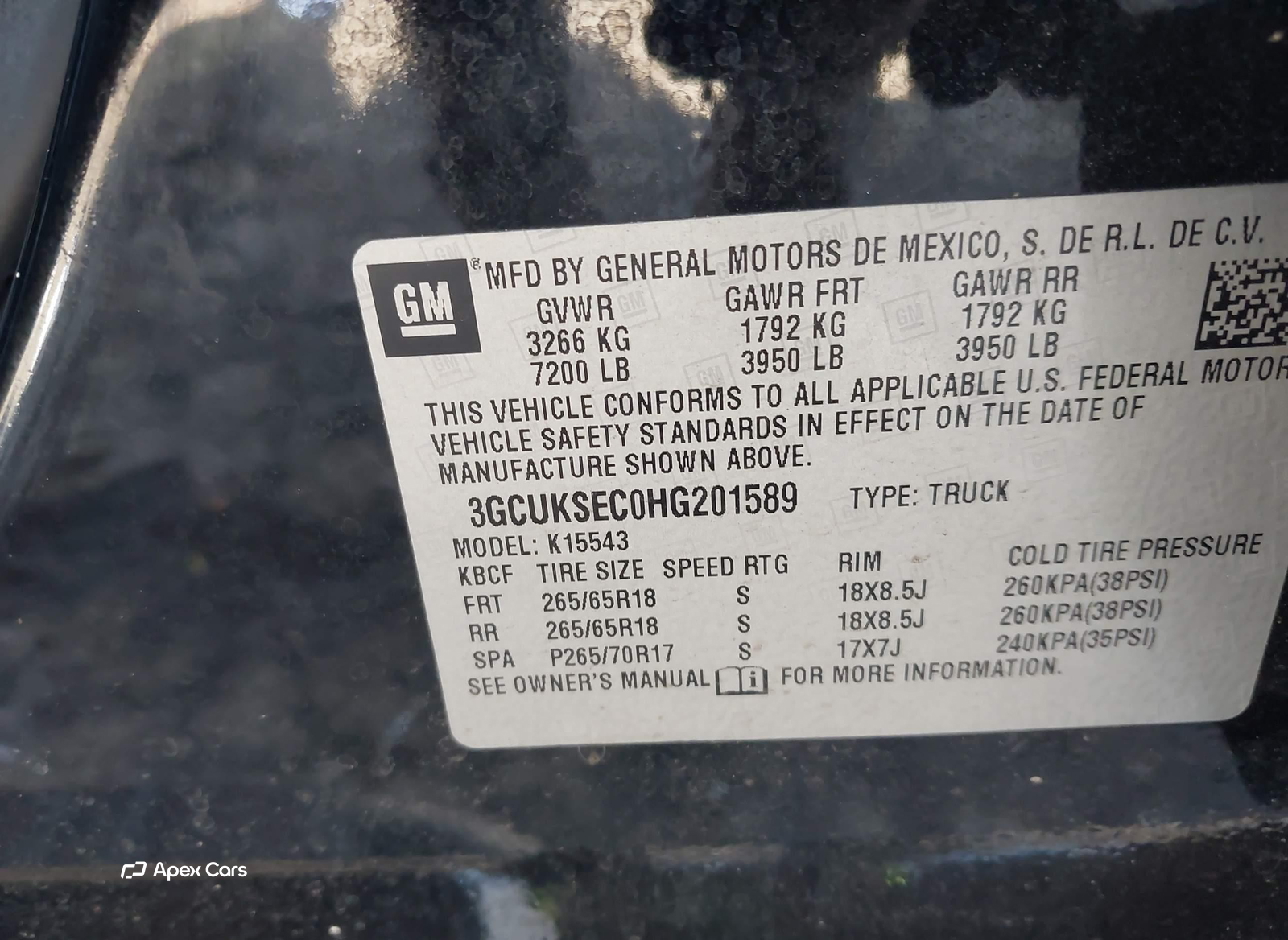 Chevrolet Silverado 2017