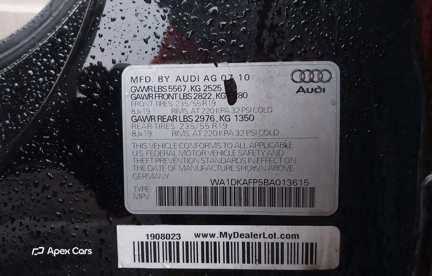 Audi Q5 2011
