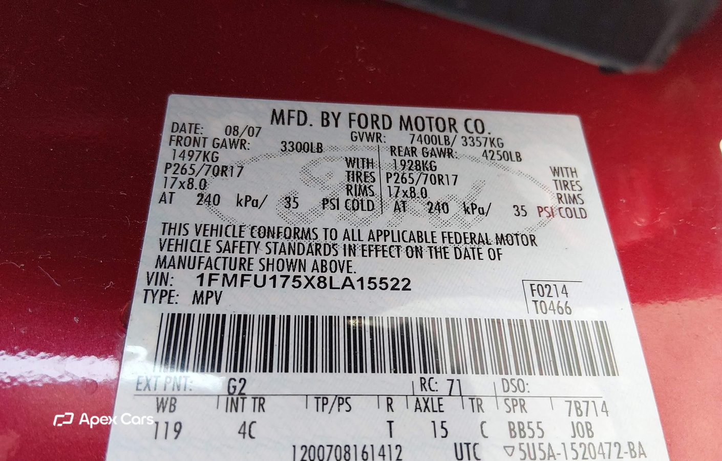 Ford Expedition 2008