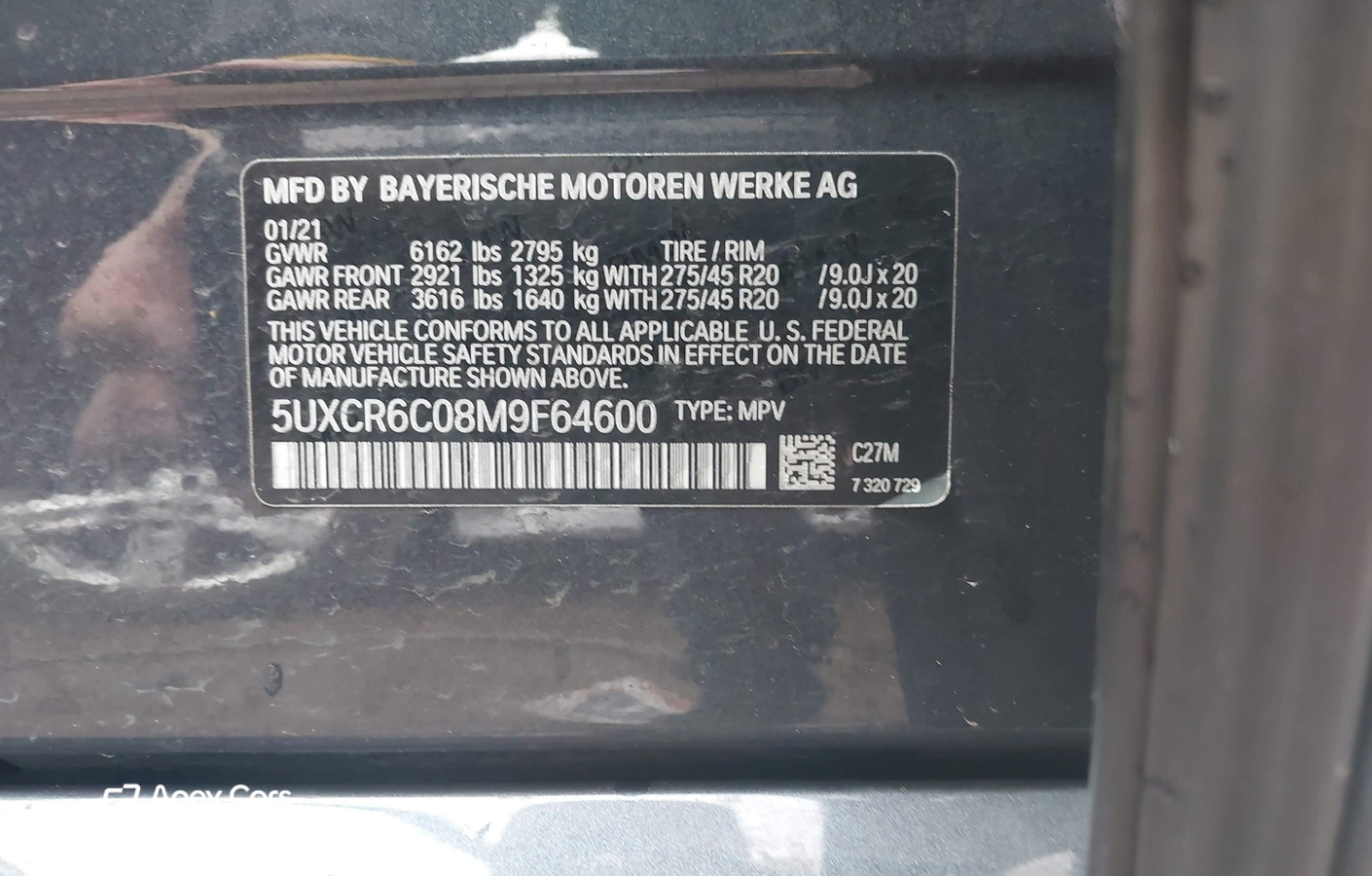 BMW X5 2021