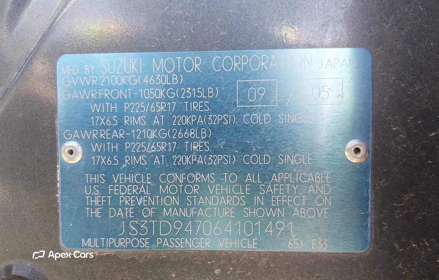Suzuki Grand Vitara 2006