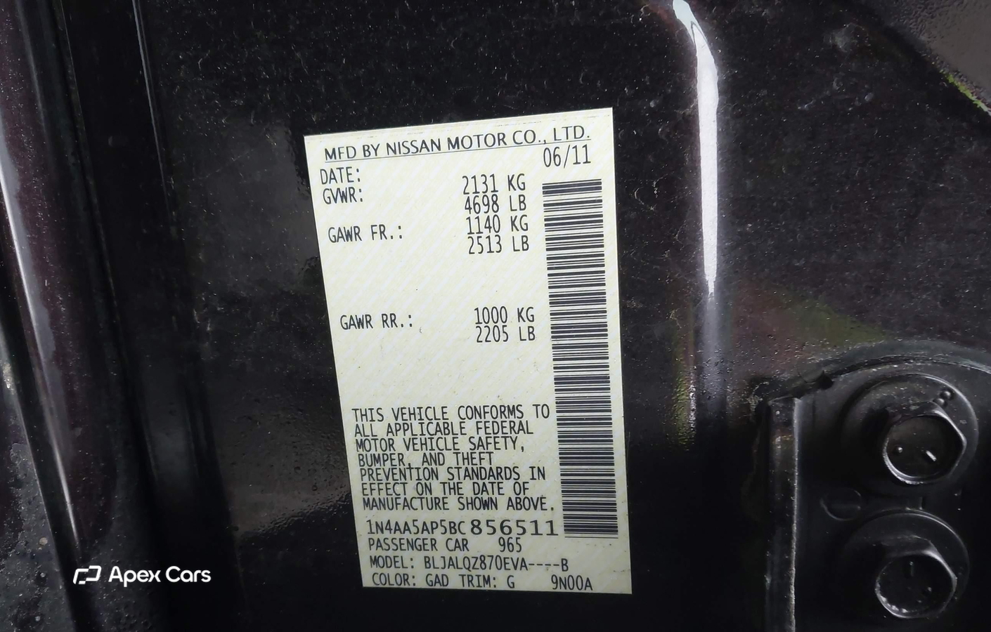 Nissan Maxima 2011