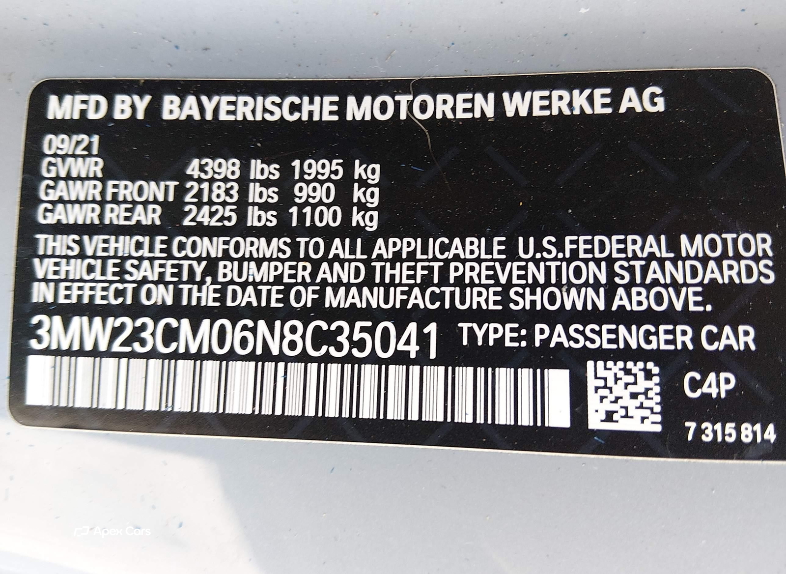 BMW Series 2 2022