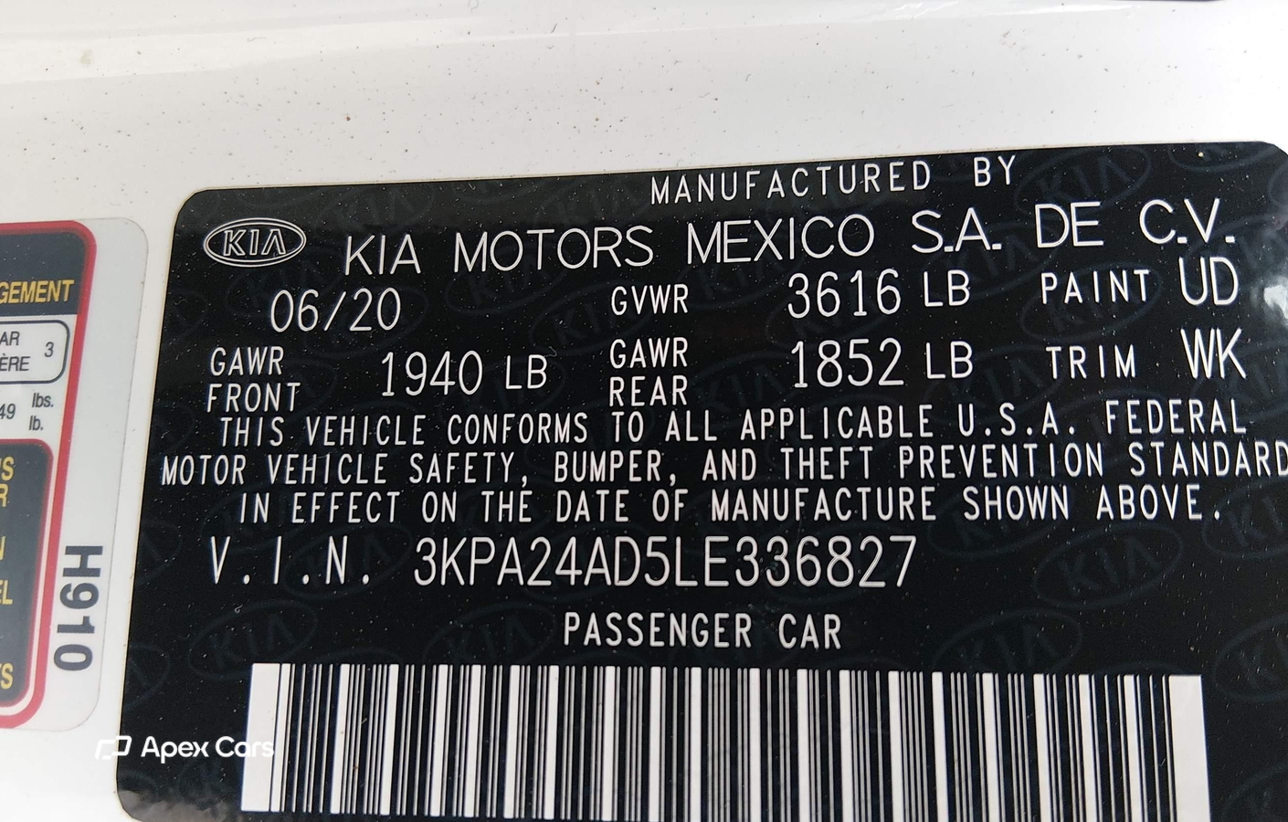 Kia Rio 2020