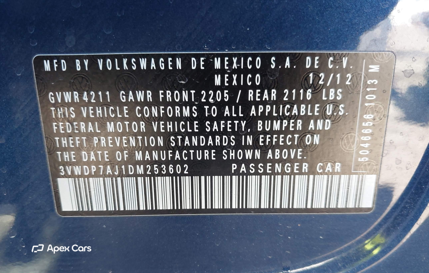 Volkswagen Jetta 2013