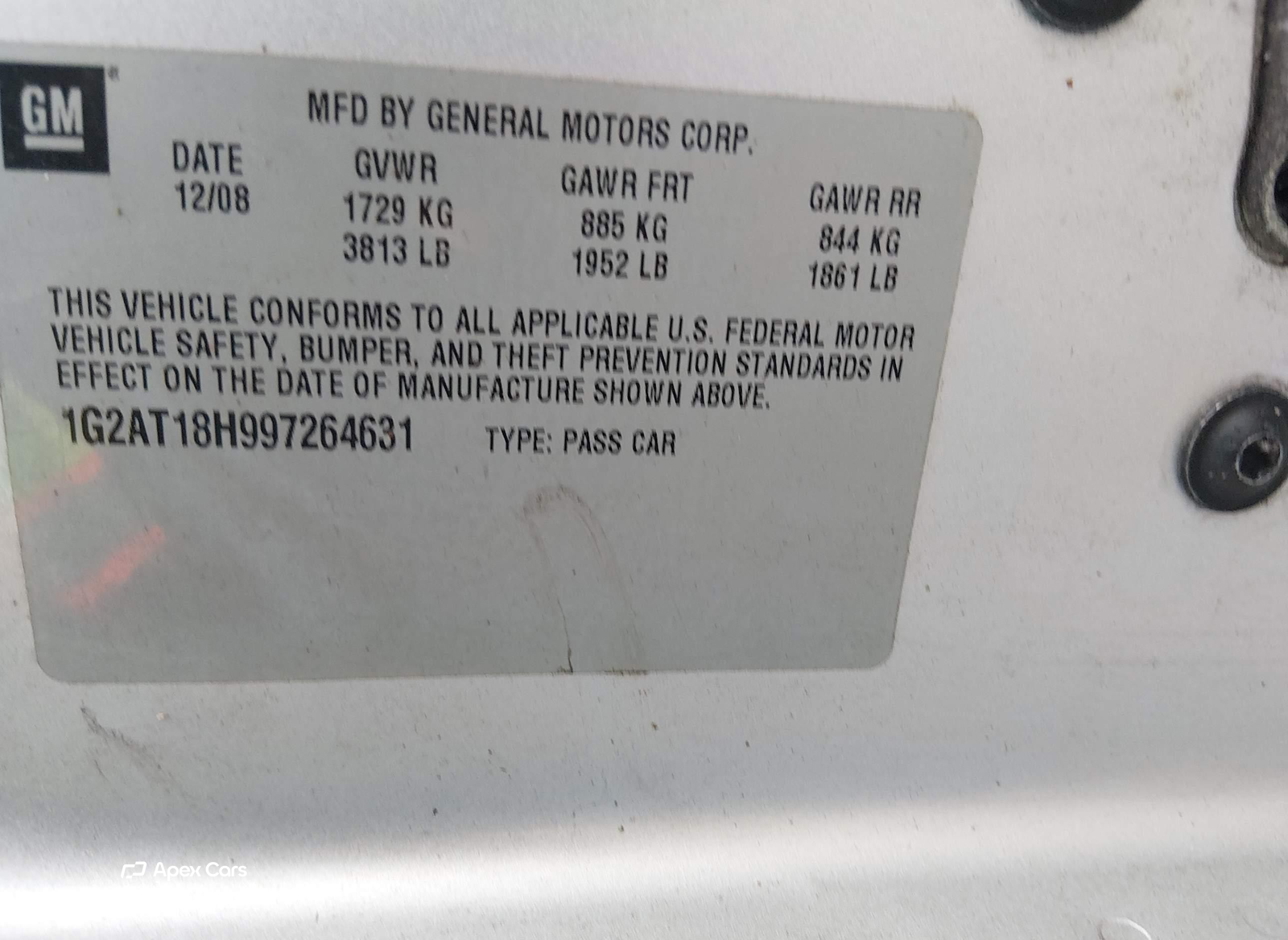 Pontiac G5 2009