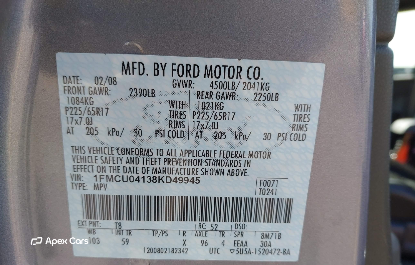 Ford Escape 2008