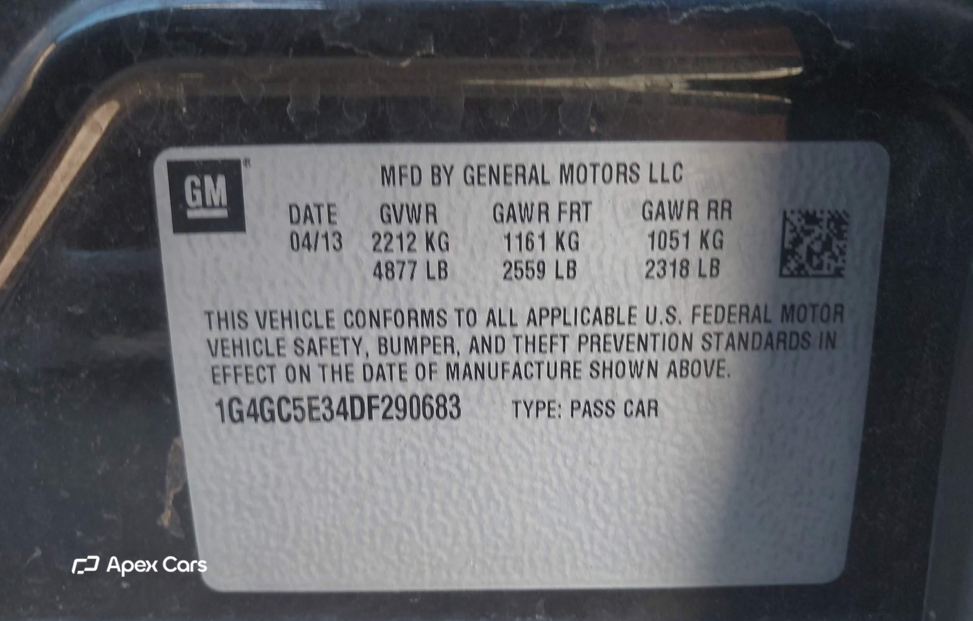 Buick LaCrosse 2013