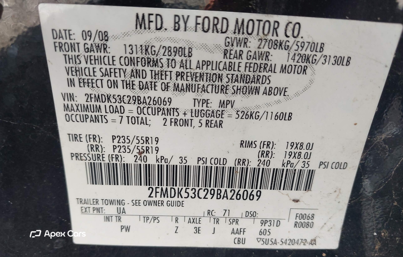 Ford Flex 2009
