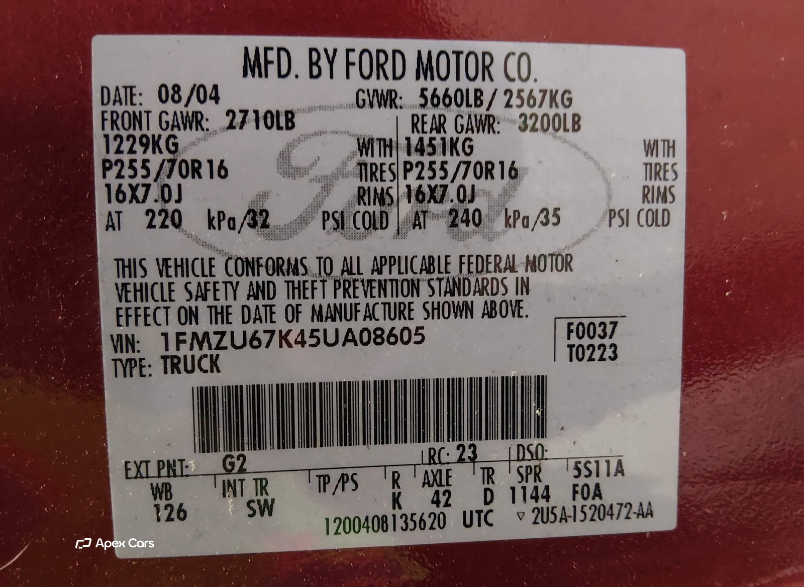 Ford Explorer Sport Trac 2005