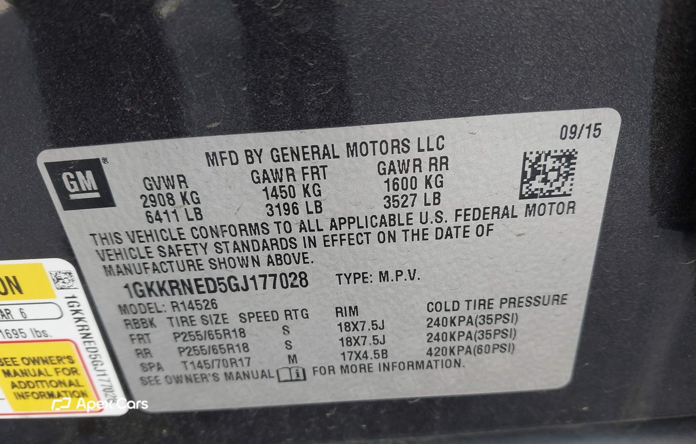 GMC Acadia 2016