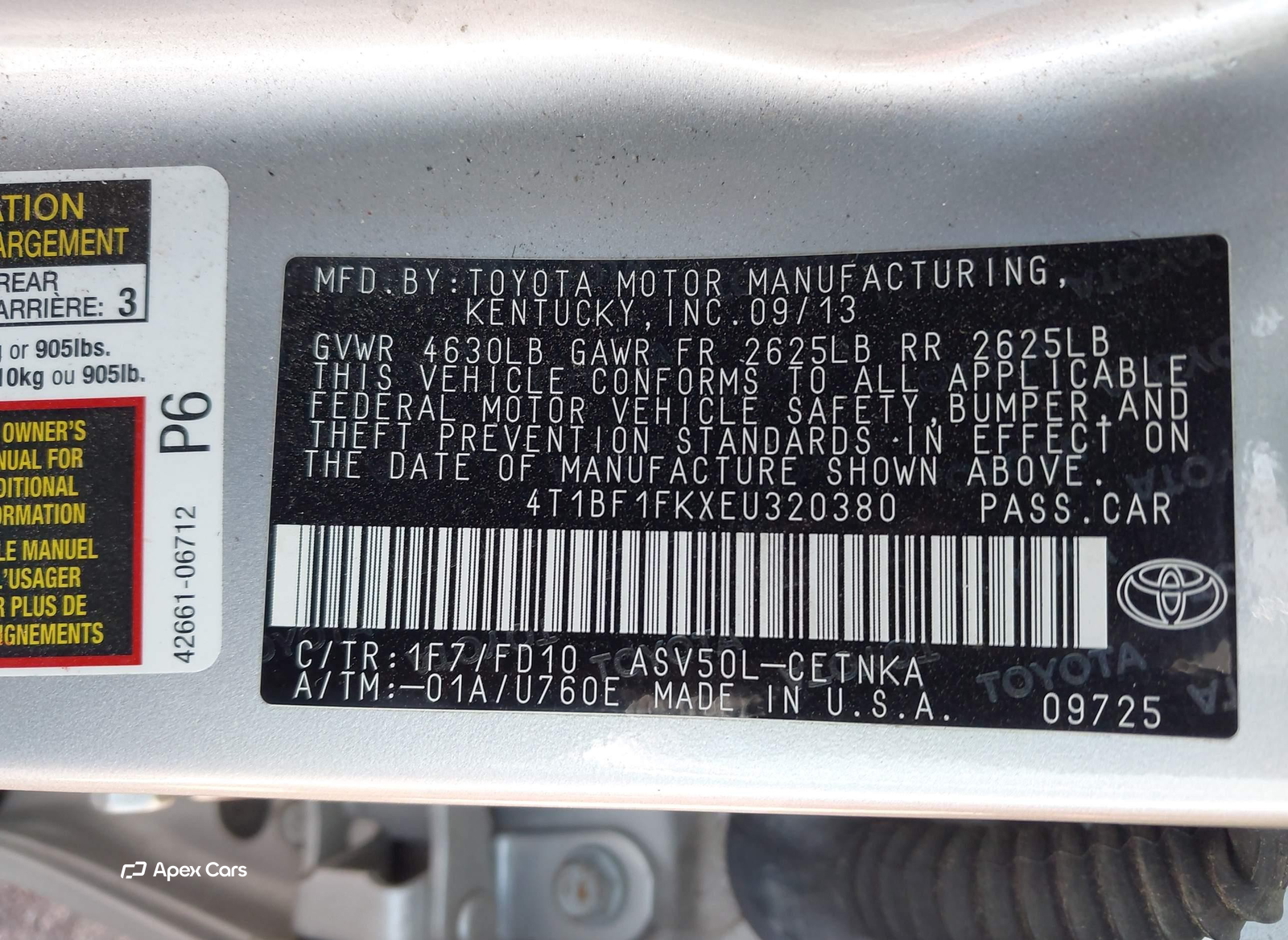 Toyota Camry 2014