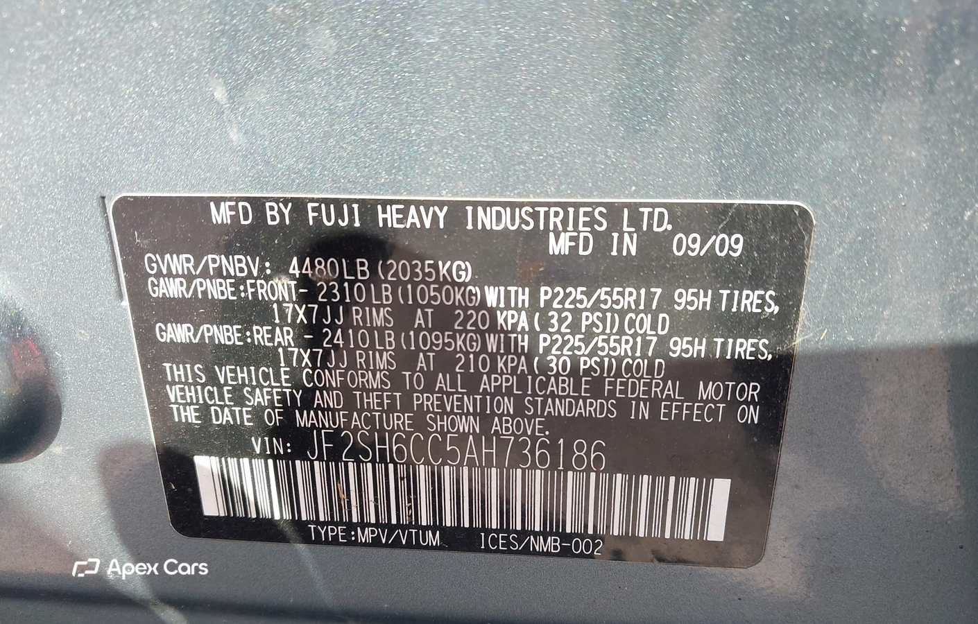 Subaru Forester 2010