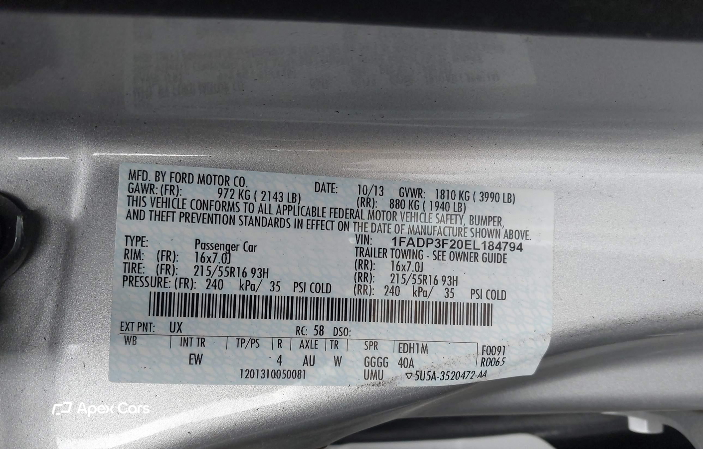 Ford Focus 2014