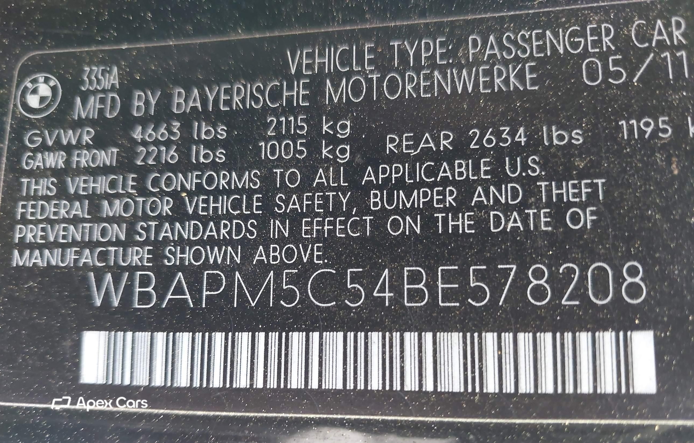 BMW Series 3 2011