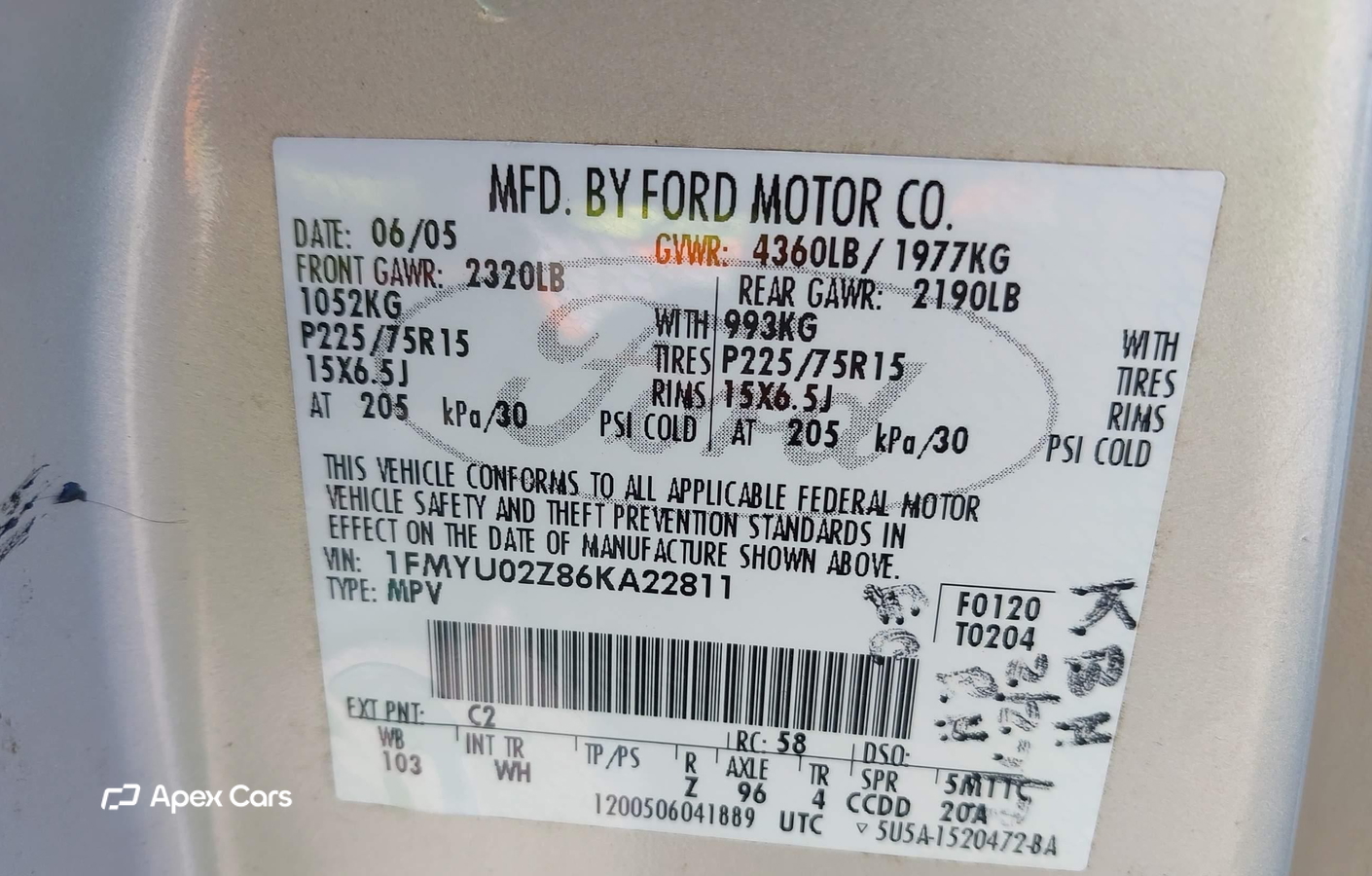 Ford Escape 2006