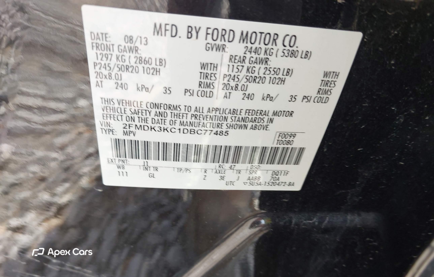 Ford Edge 2013