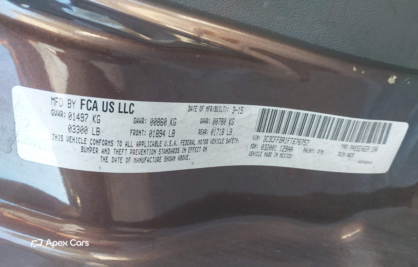 Fiat 500 2015