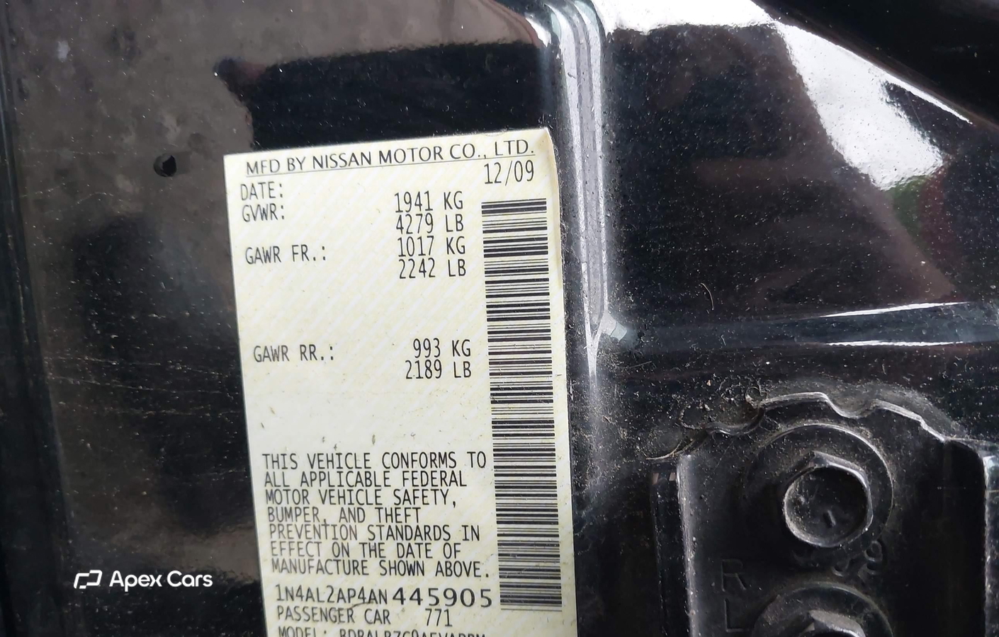 Nissan Altima 2010