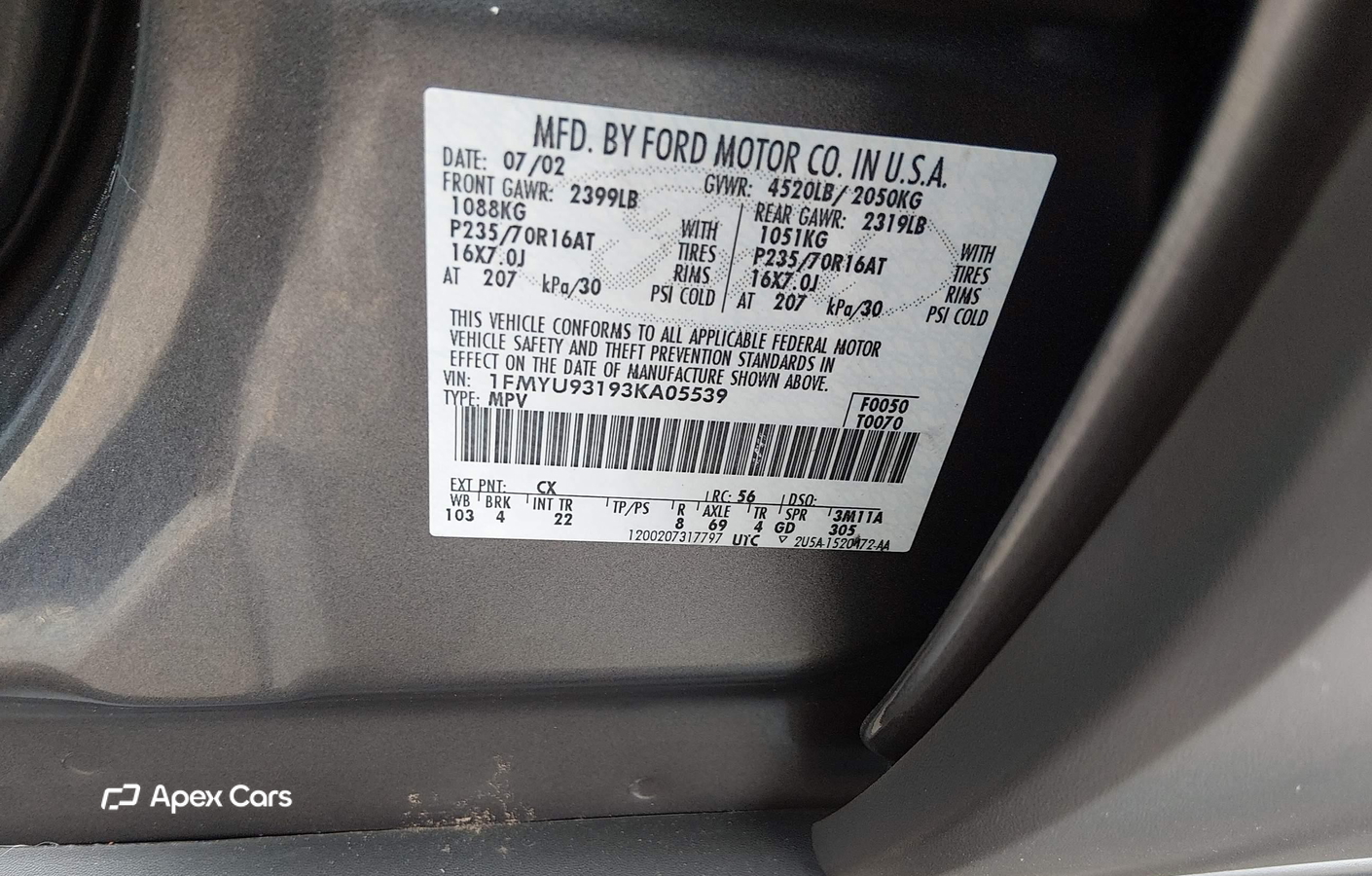 Ford Escape 2003
