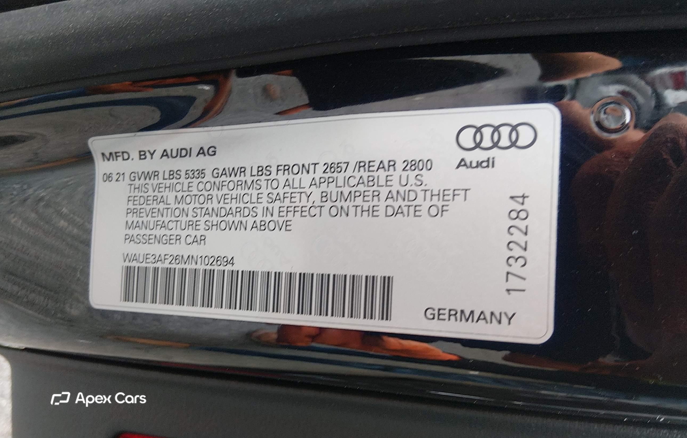 Audi A6 2021