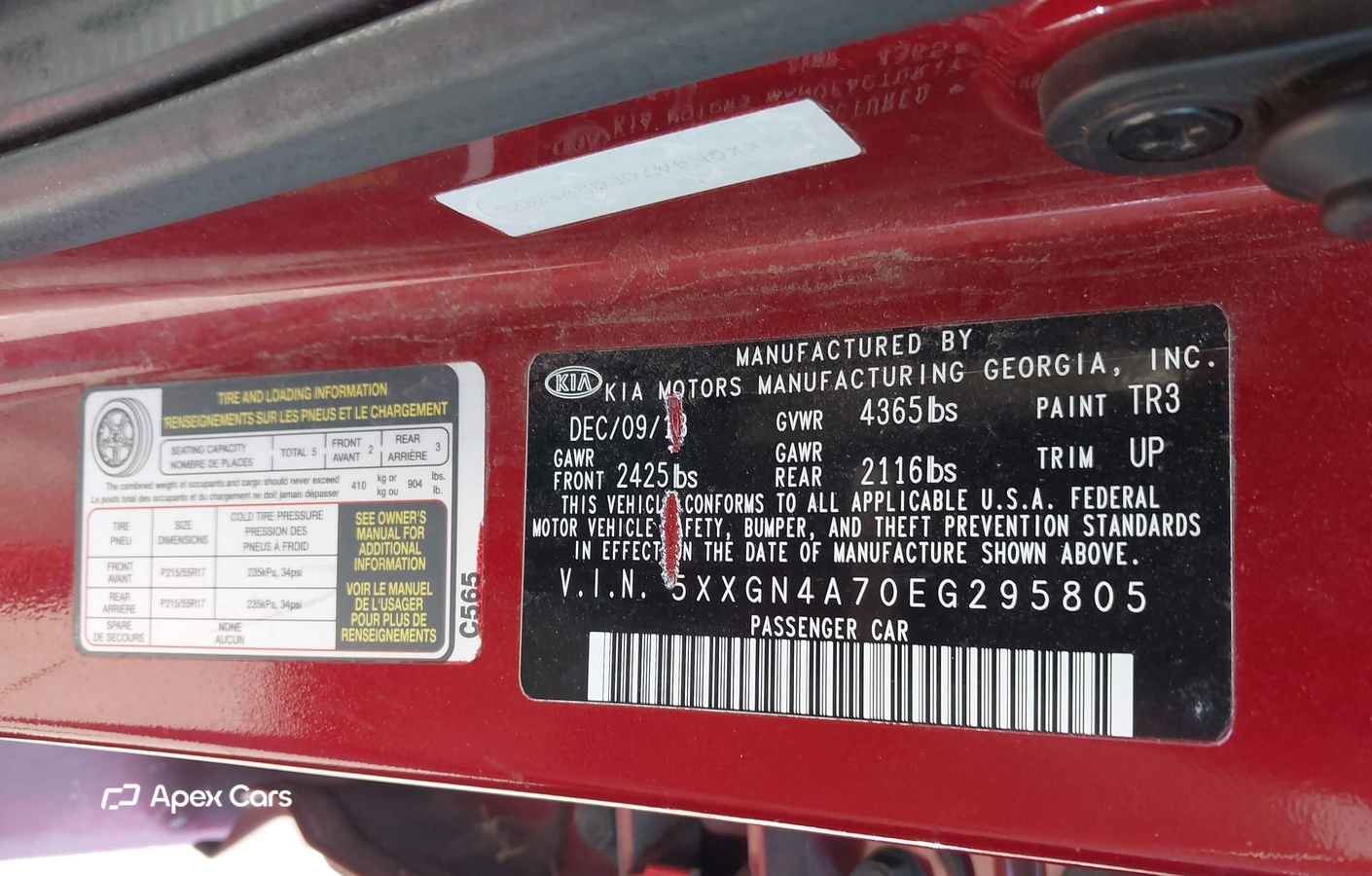 Kia Optima 2014