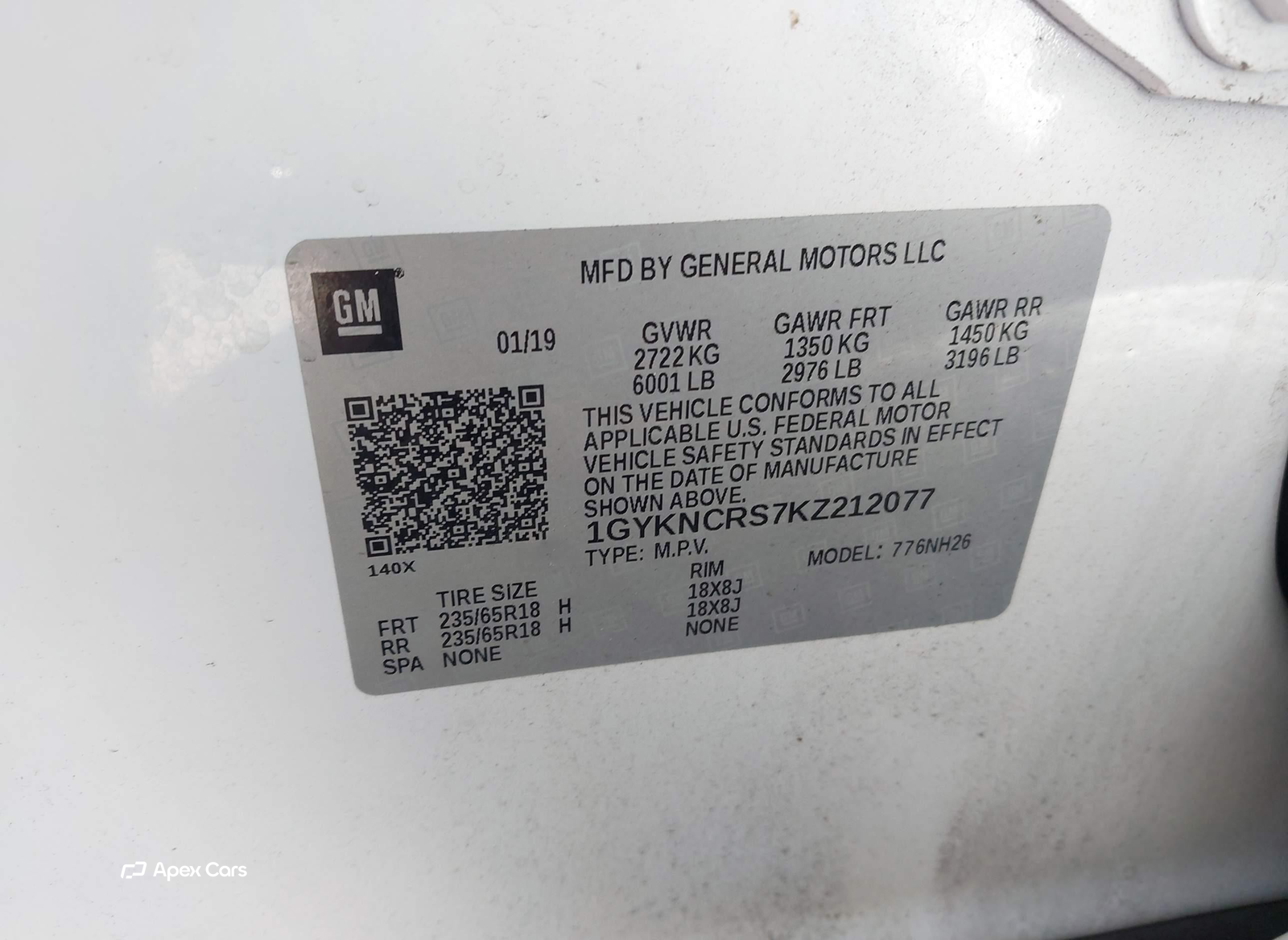 Cadillac XT5 2019
