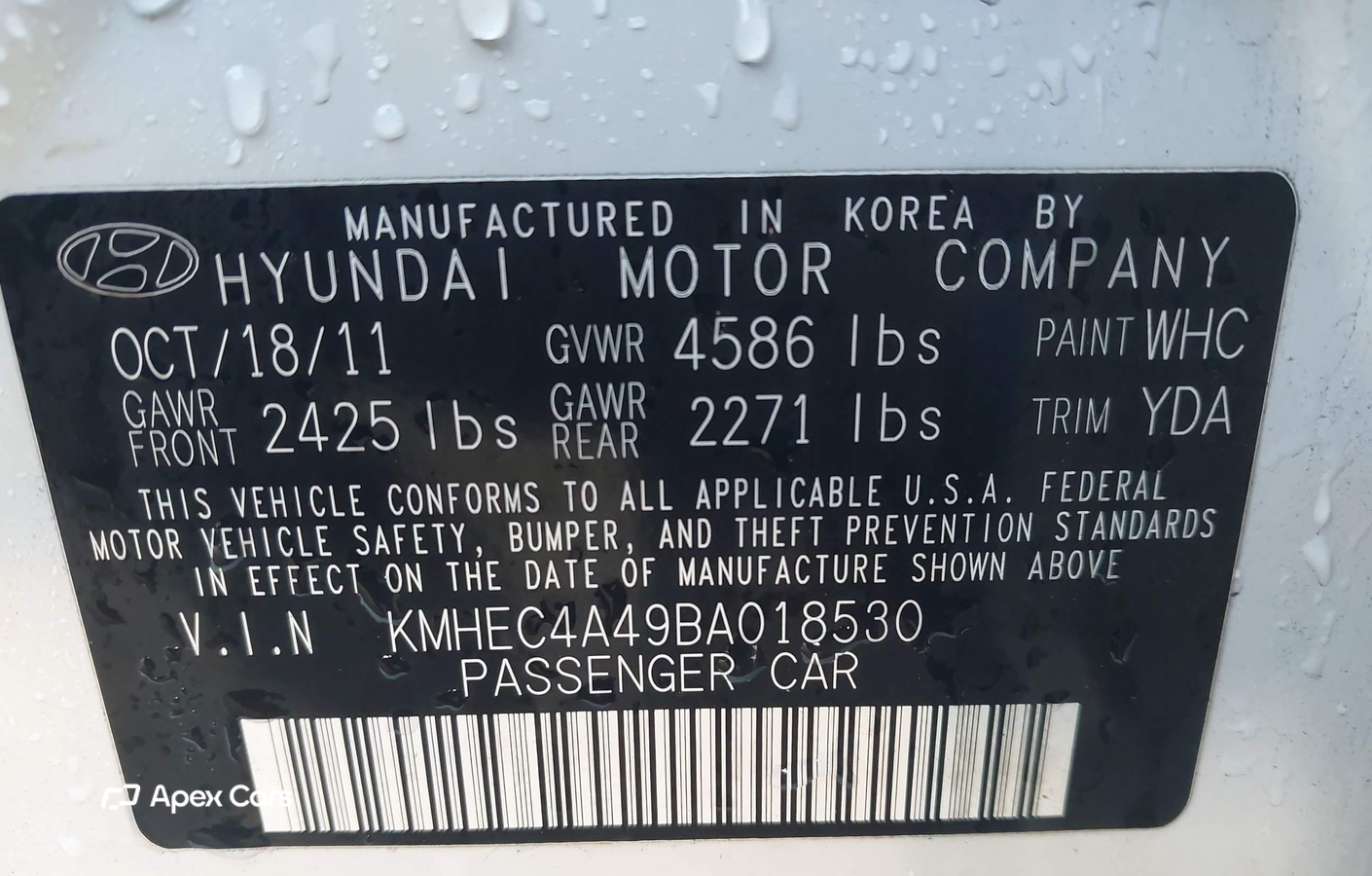 Hyundai Sonata 2011