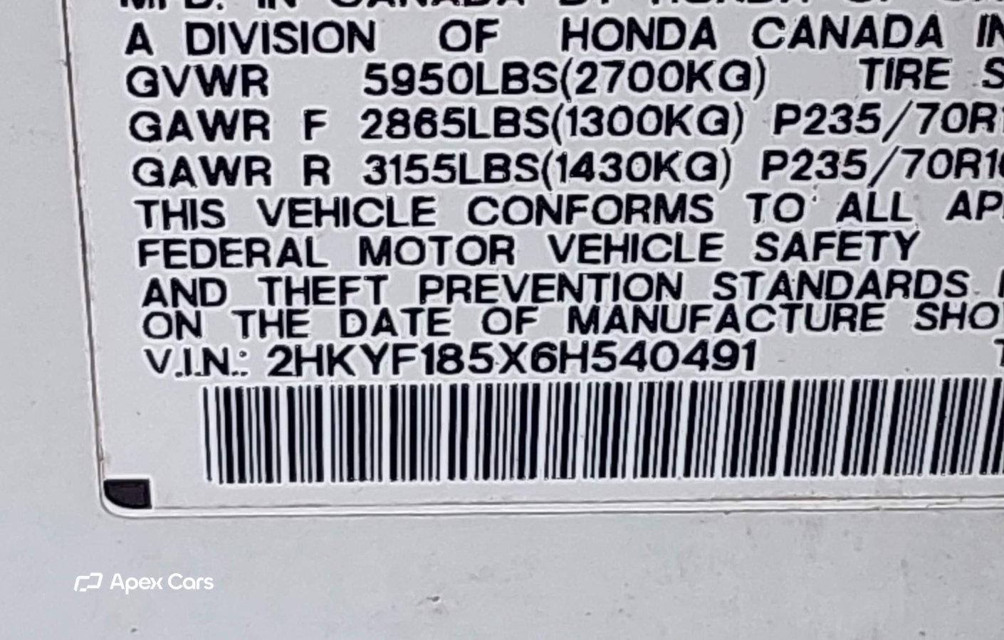 Honda Pilot 2006