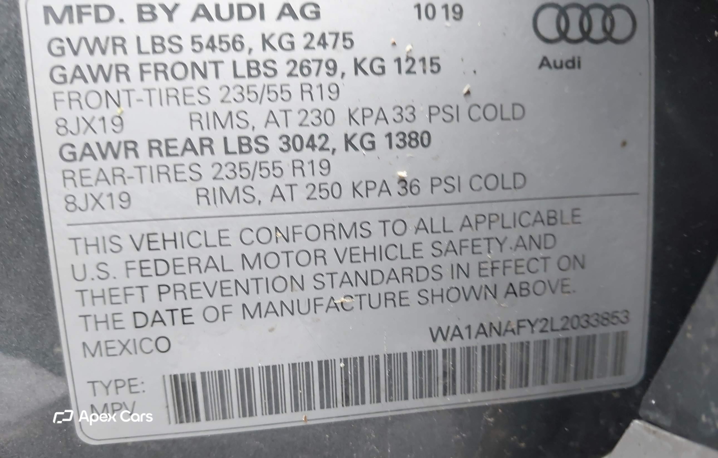 Audi Q5 2020
