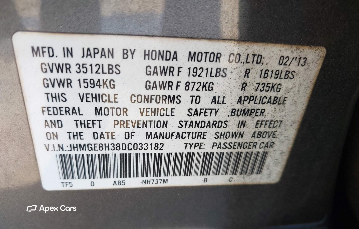 Honda Fit 2013