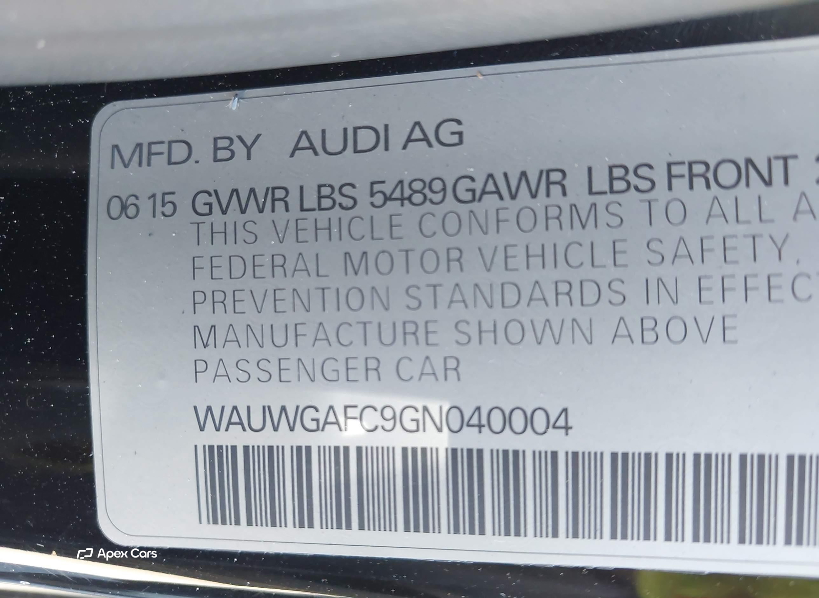 Audi A7 2016