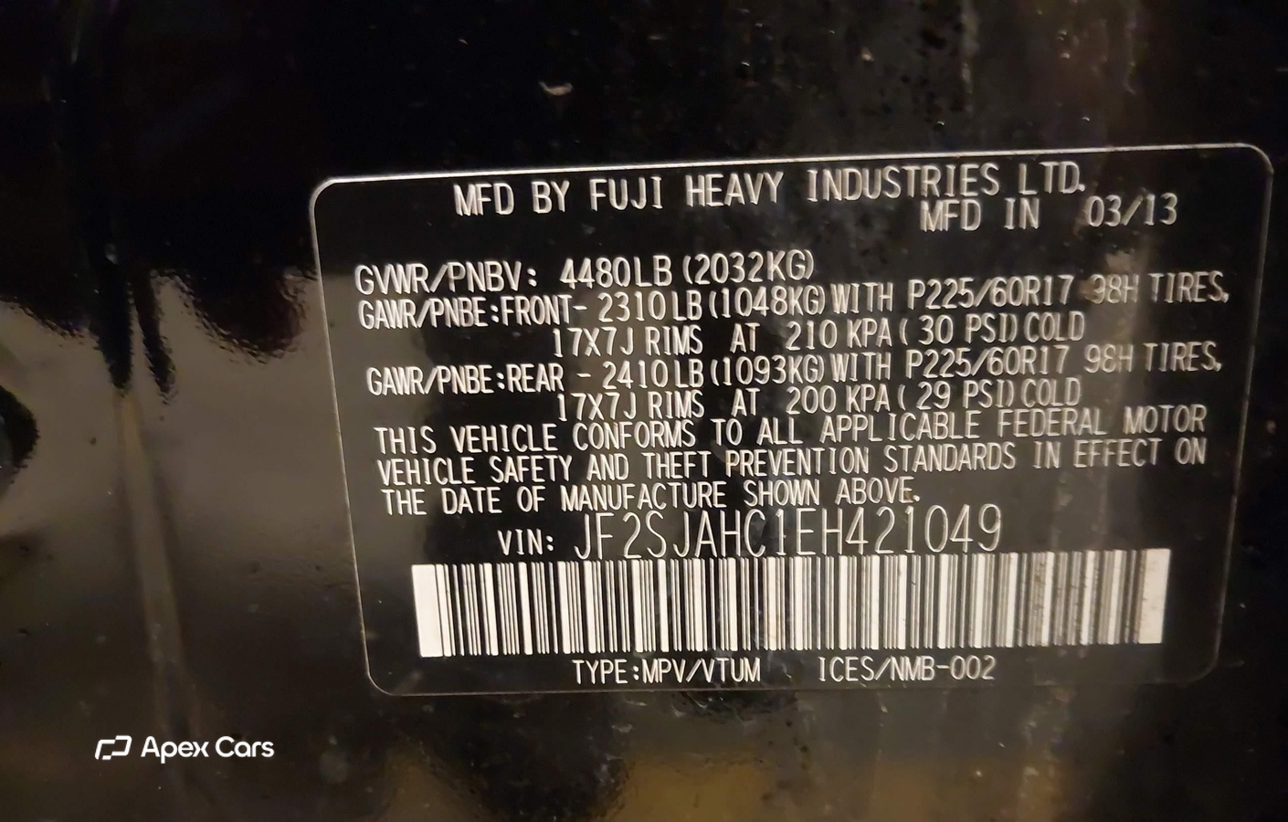 Subaru Forester 2014