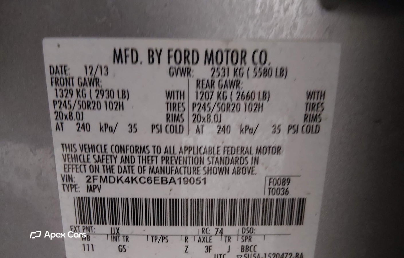 Ford Edge 2014