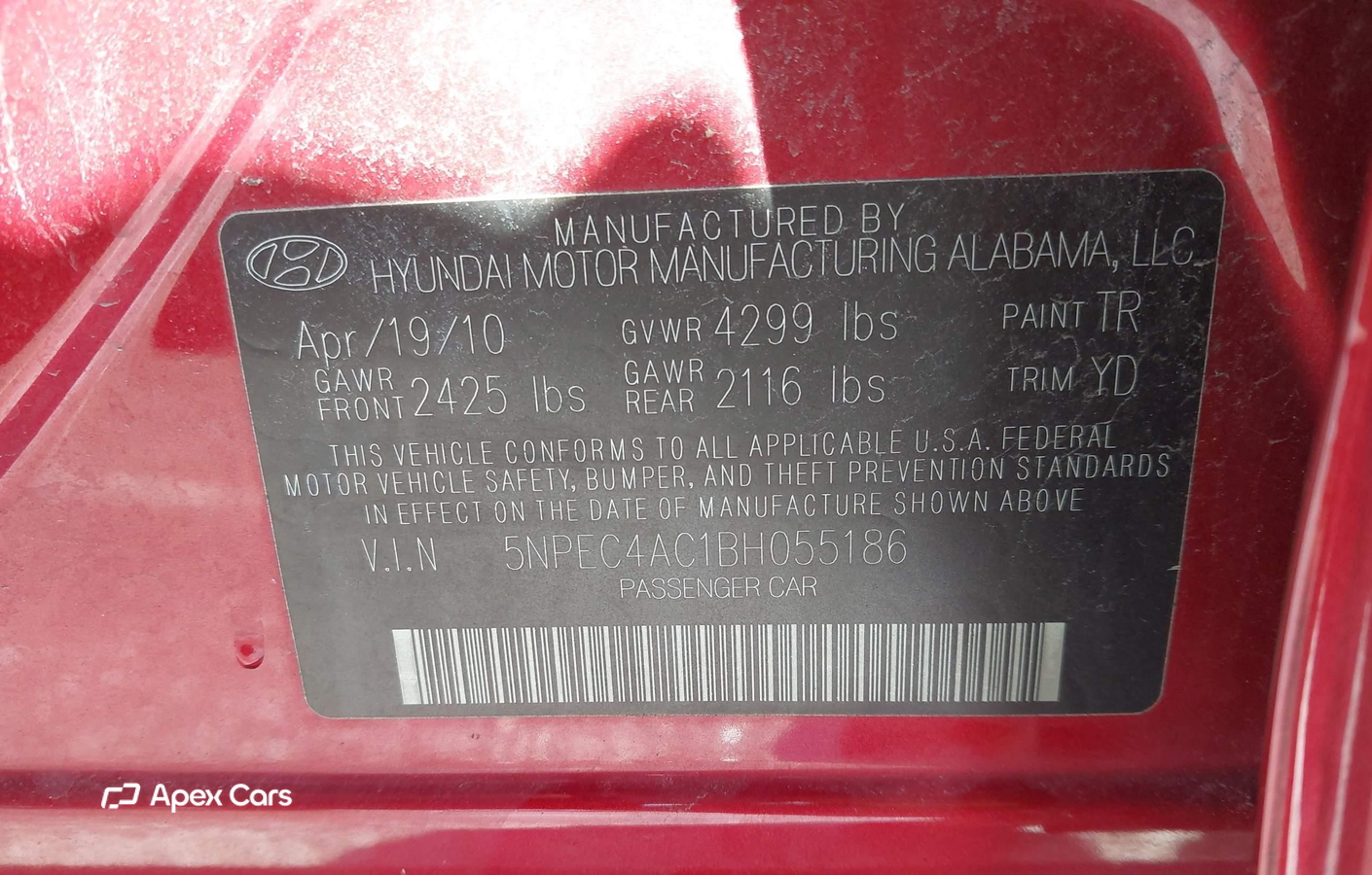 Hyundai Sonata 2011