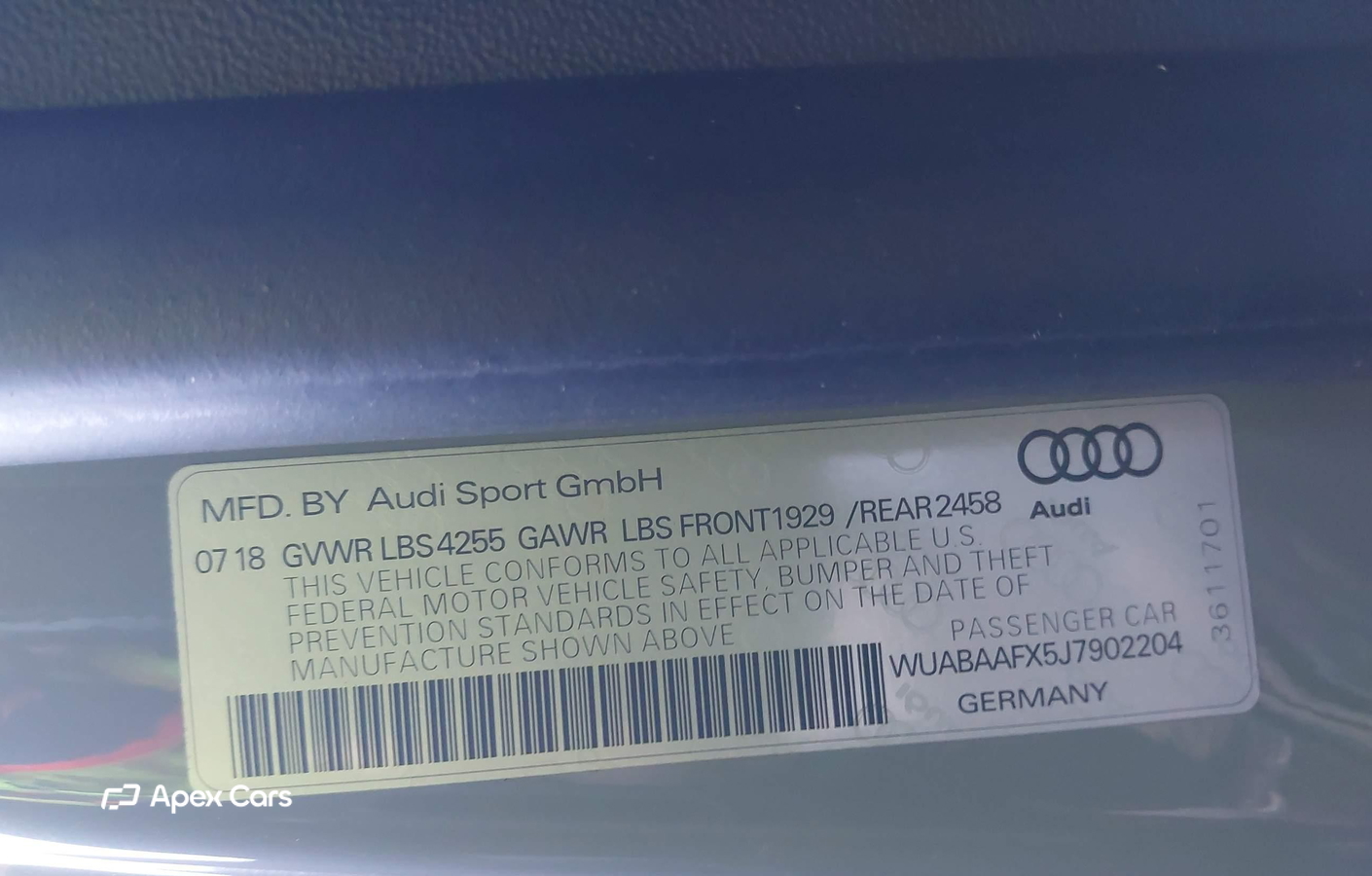 Audi R8 2018