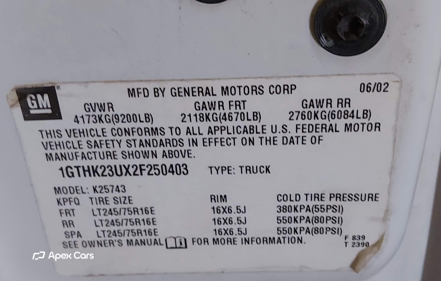 GMC Sierra 2002