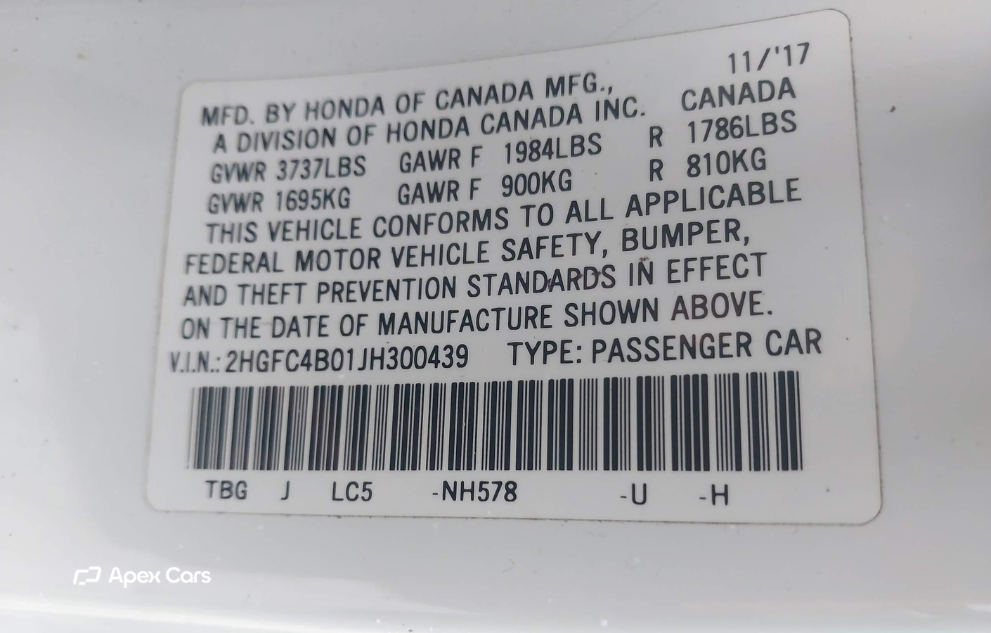 Honda Civic 2018
