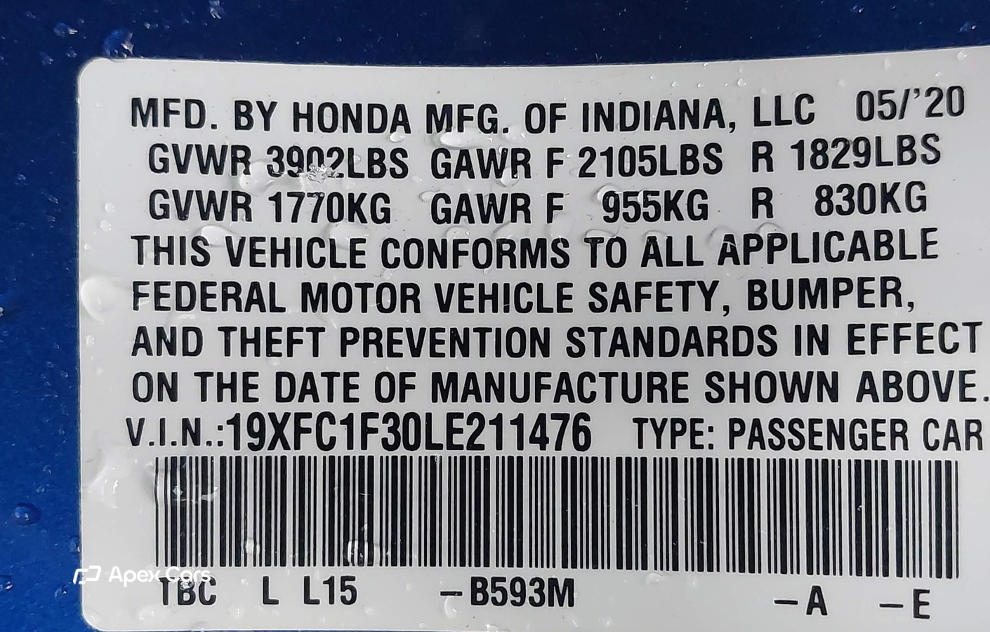 Honda Civic 2020