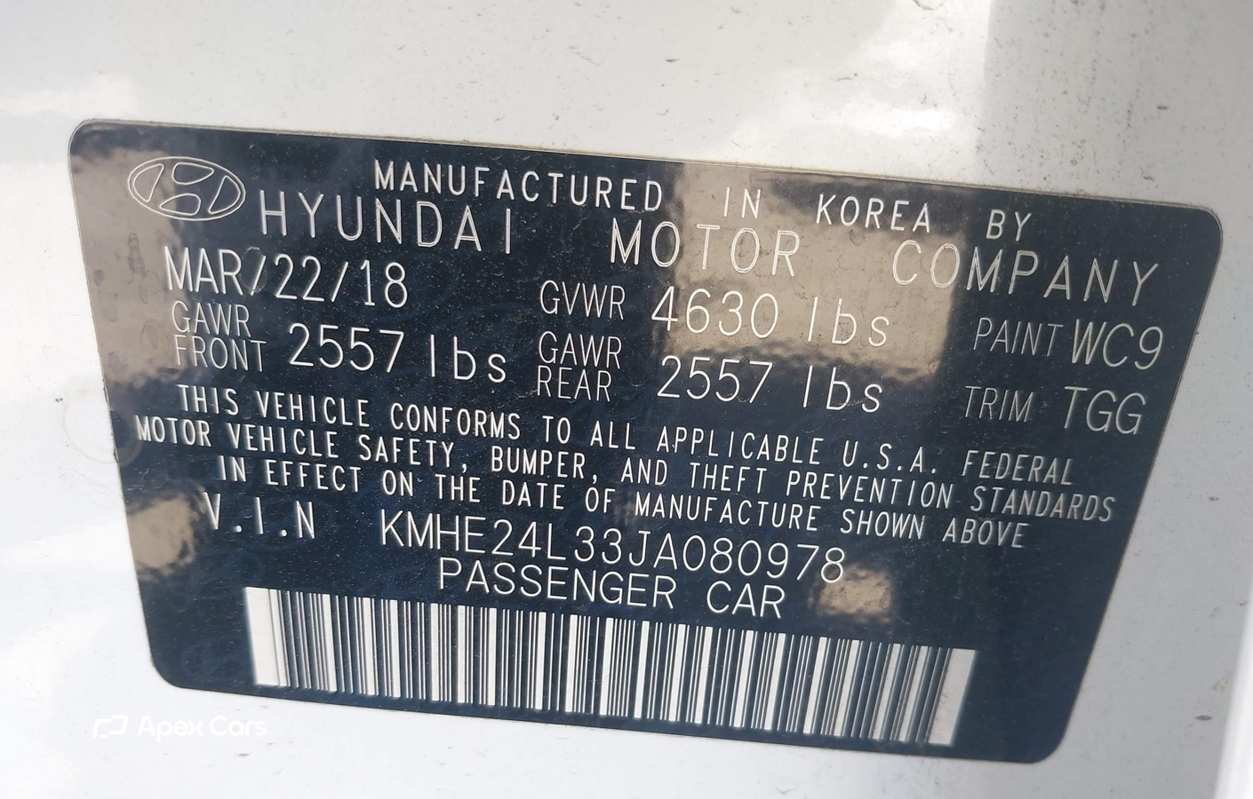 Hyundai Sonata 2018