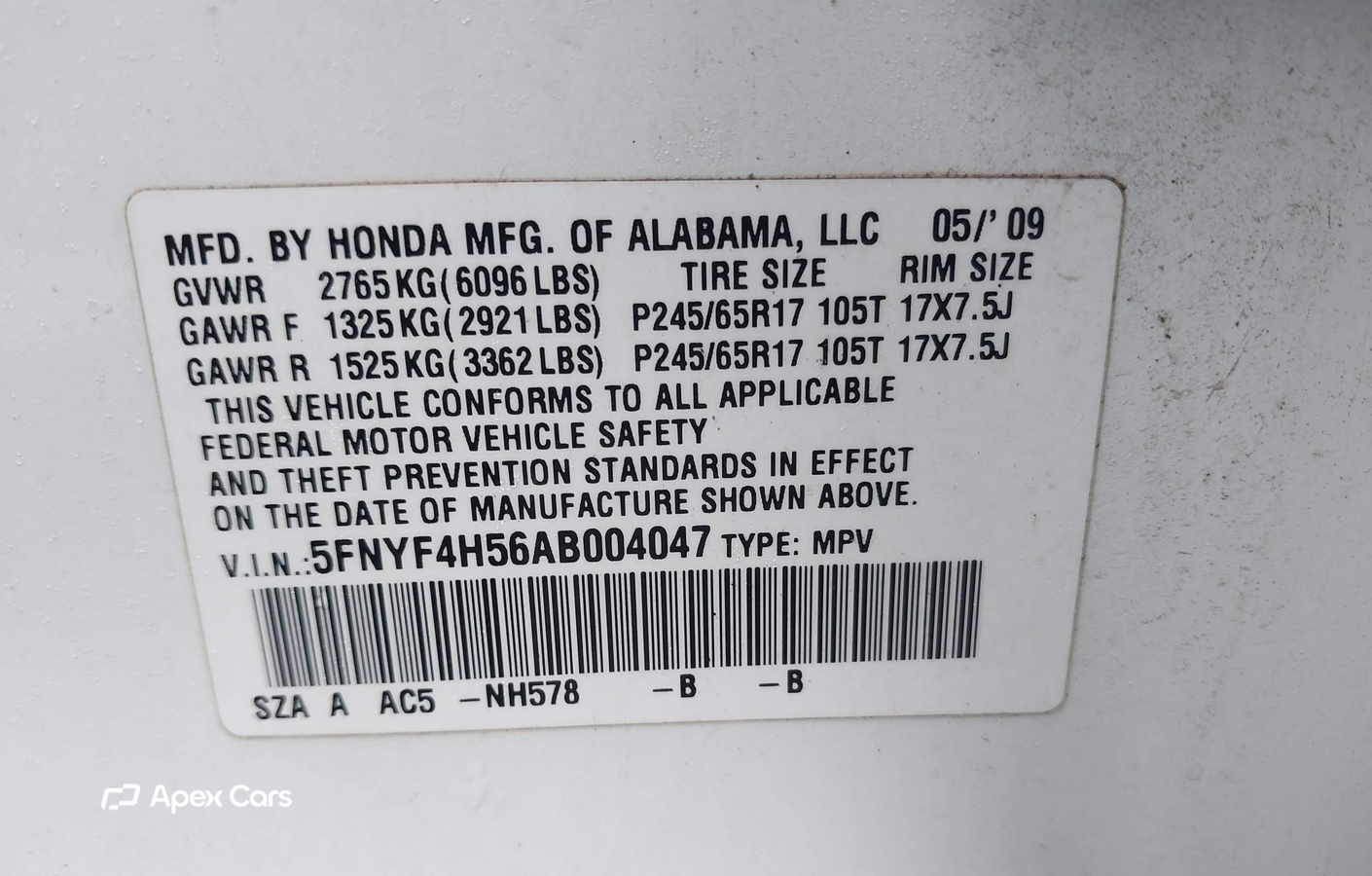Honda Pilot 2010