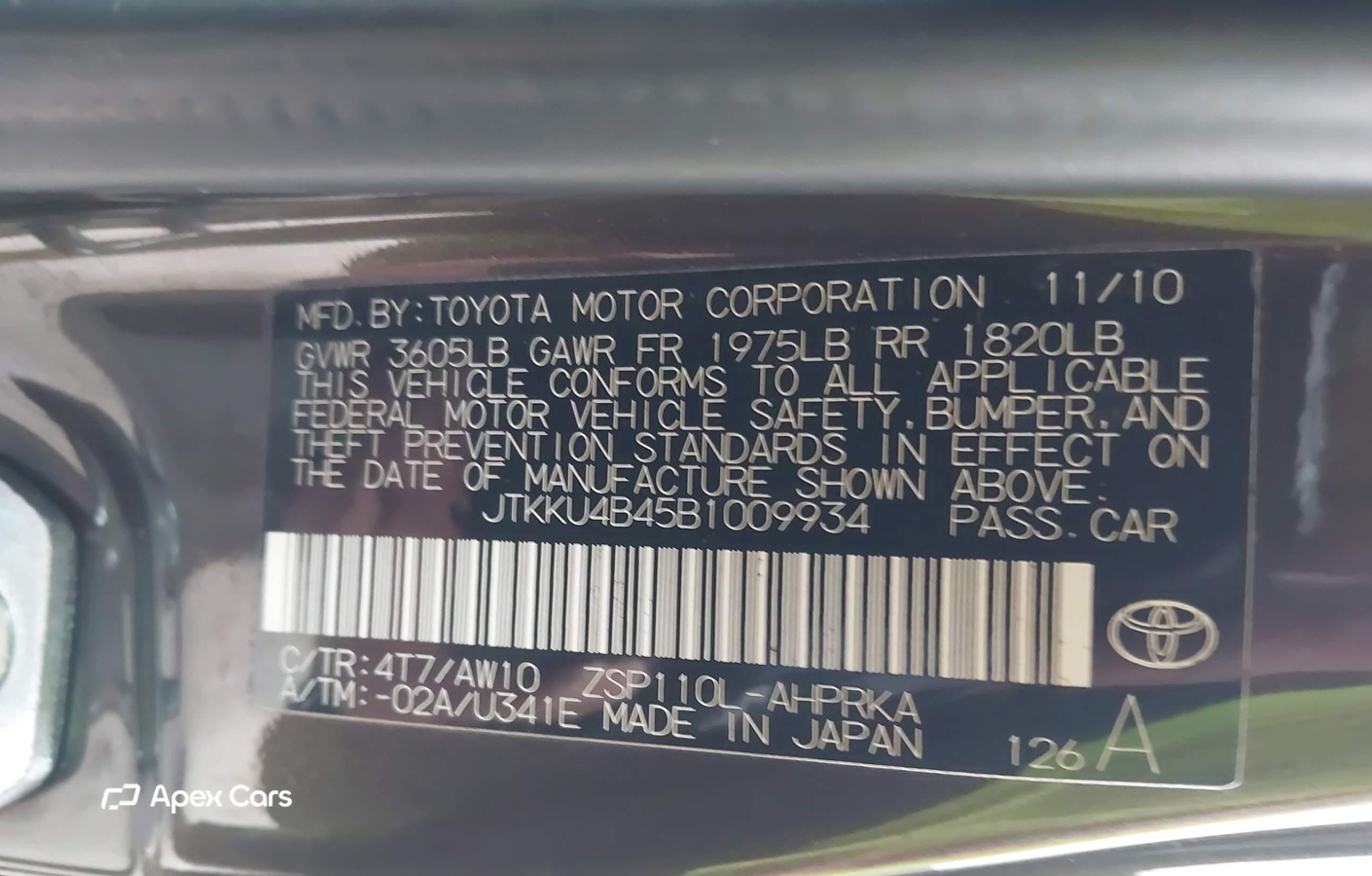 Scion xD 2011