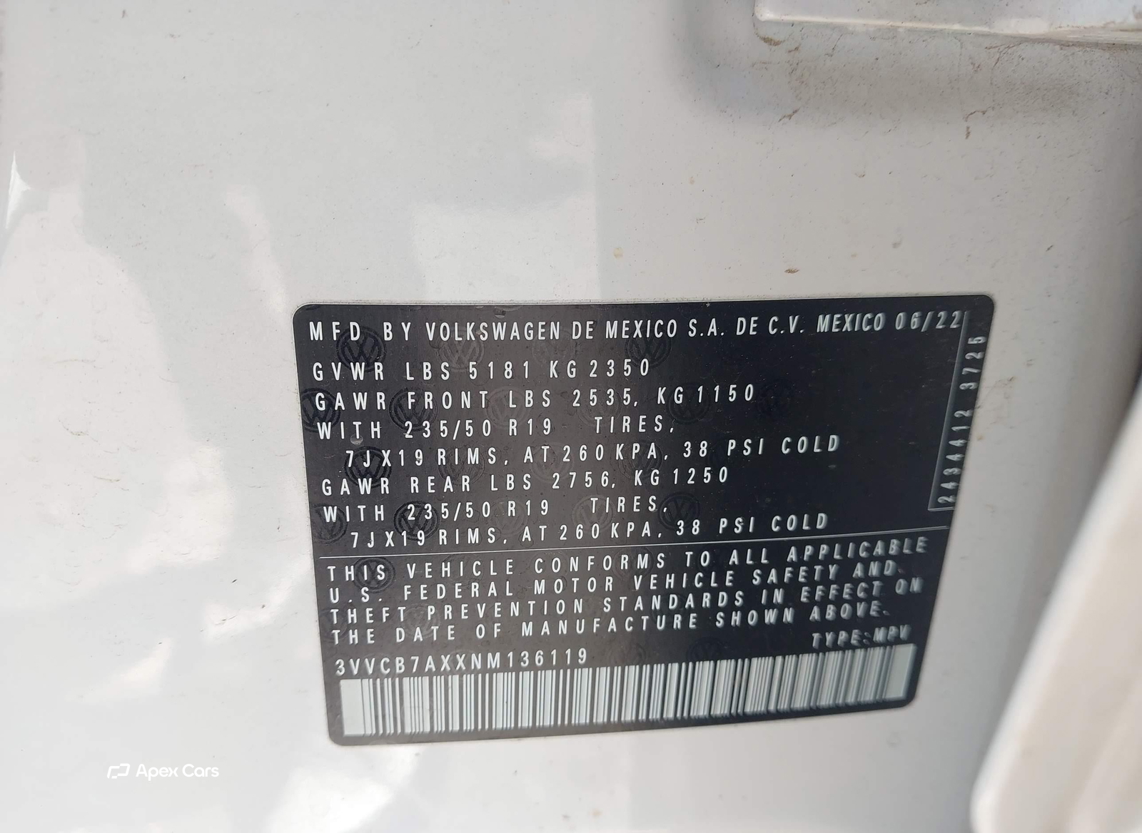 Volkswagen Tiguan 2022