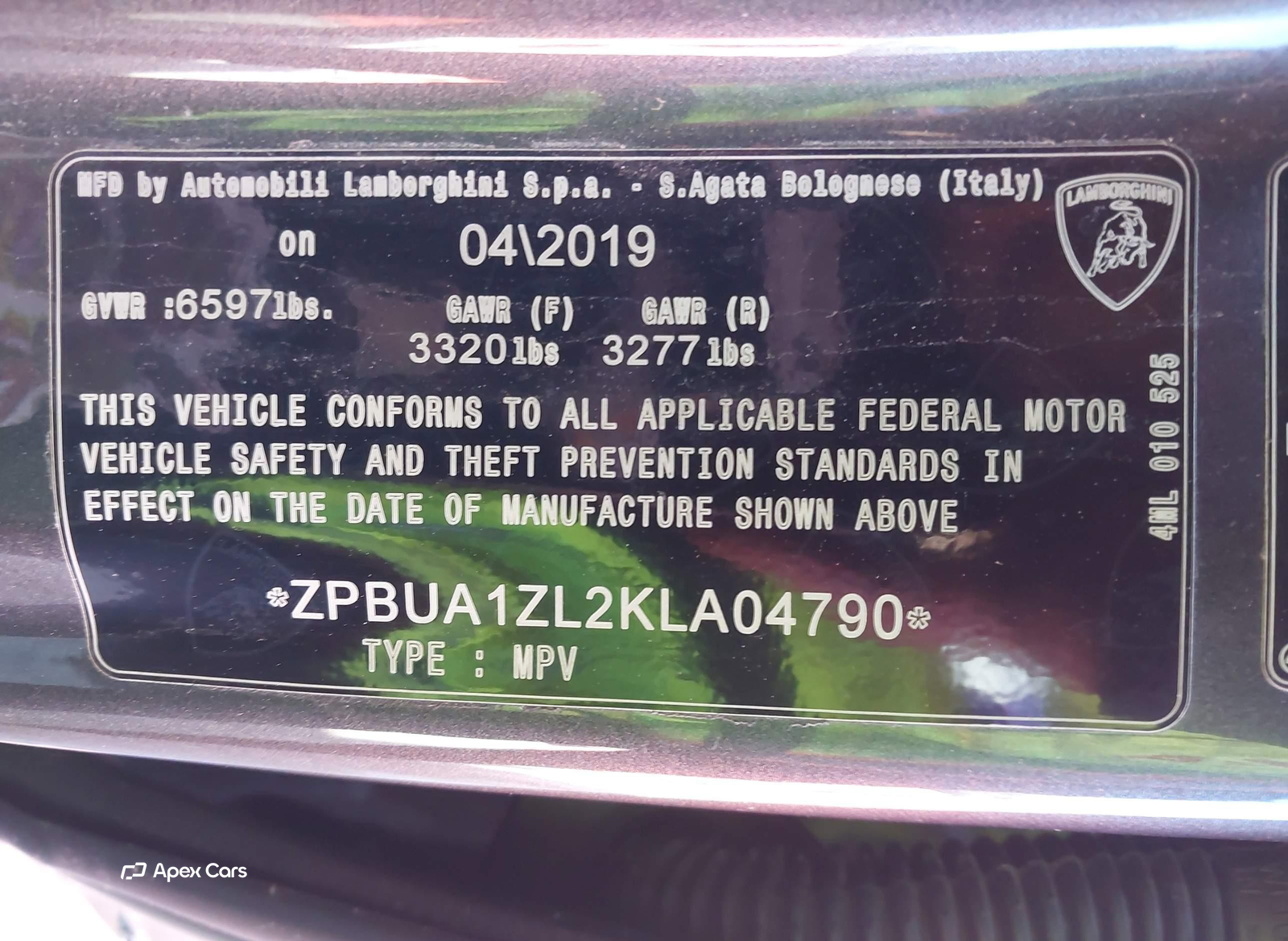 Lamborghini Urus 2019