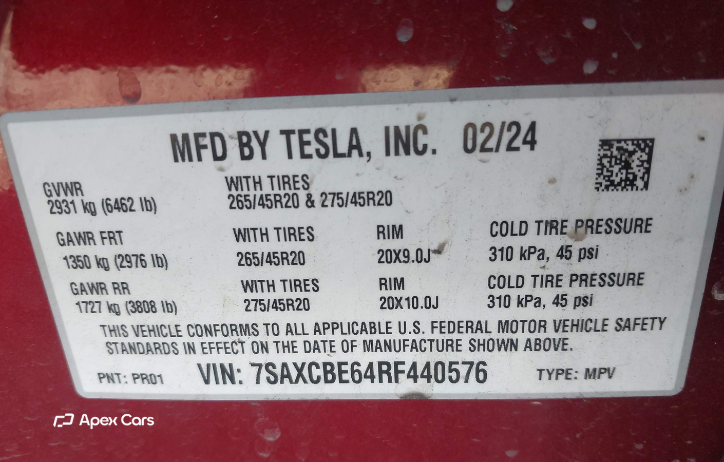 Tesla Model X 2024