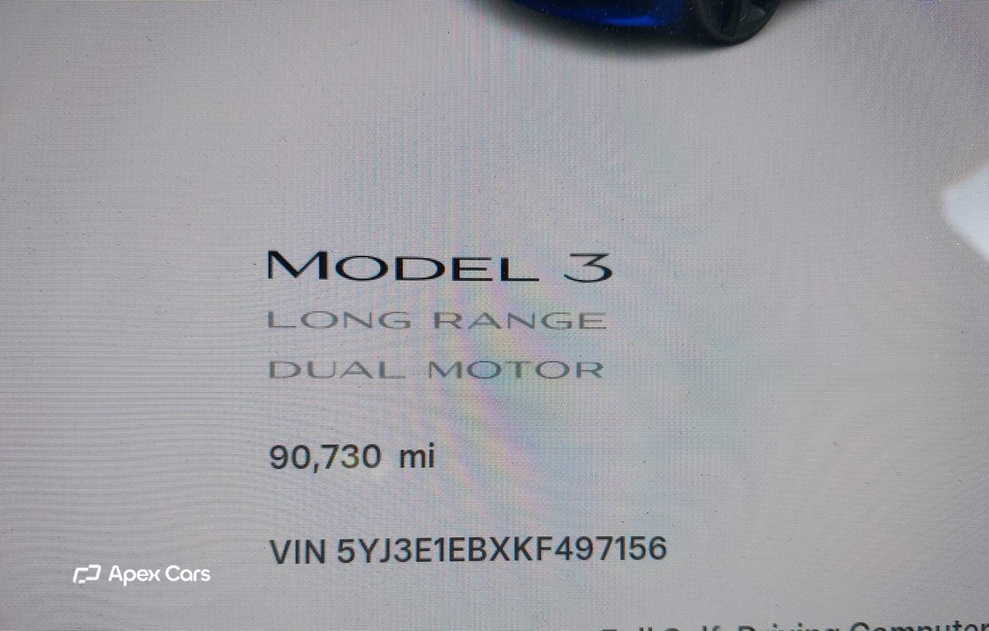 Tesla Model 3 2019
