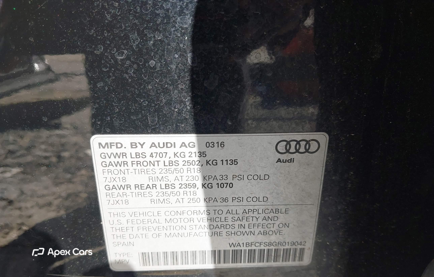 Audi Q3 2016
